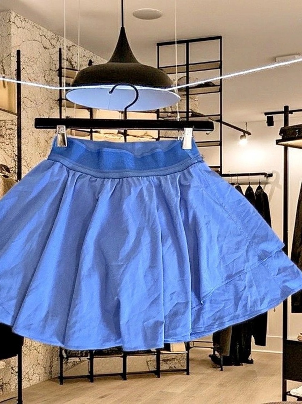 Lululemon Court Rival Blue Mini Skirt Size 4 Like New